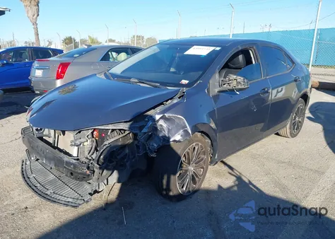 2014 Toyota Corolla S Plus из США, поврежденный, VIN 2T1BURHE5EC052545